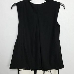 Adam Lippes Target Black White Checkered Dress Sm